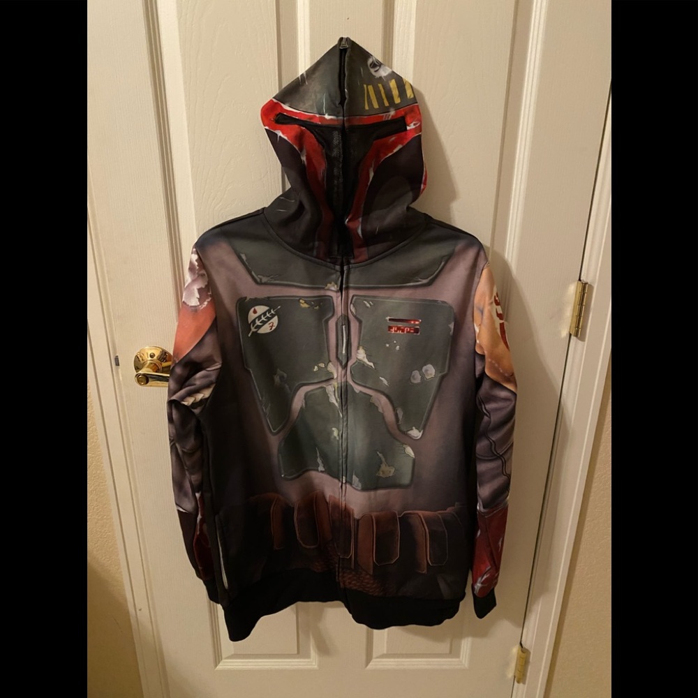 Nwot Star Wars Boba Fett hoodie